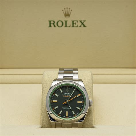 rolex milgauss oro